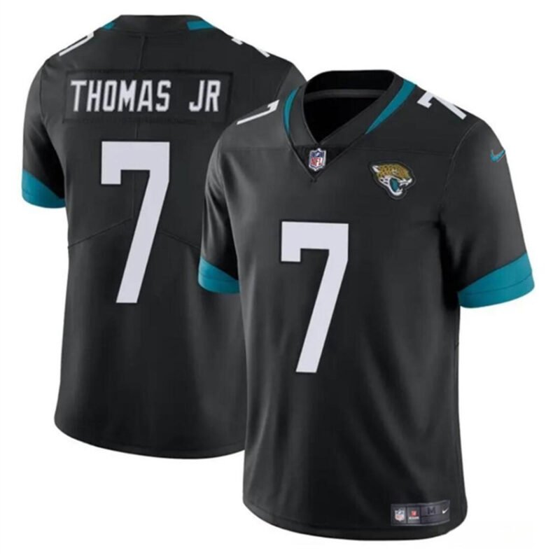 Black Jacksonville Jaguars #7 Brian Thomas Jr 2024 Draft Vapor Untouchable Limited Stitched Jersey - JVG97