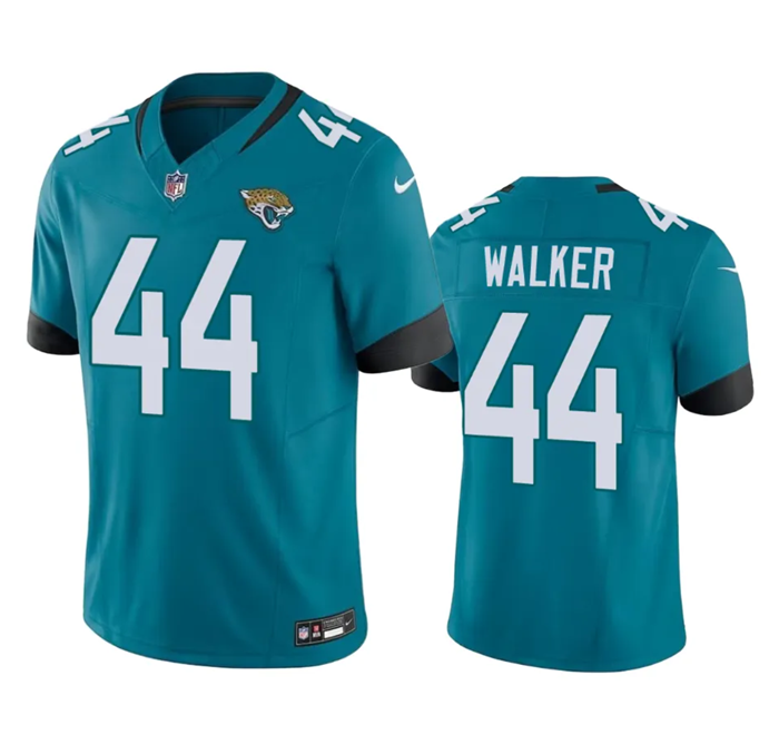 Teal Jacksonville Jaguars #44 Travon Walker 2023 F.U.S.E Vapor Untouchable Limited Stitched Jersey - JVG104