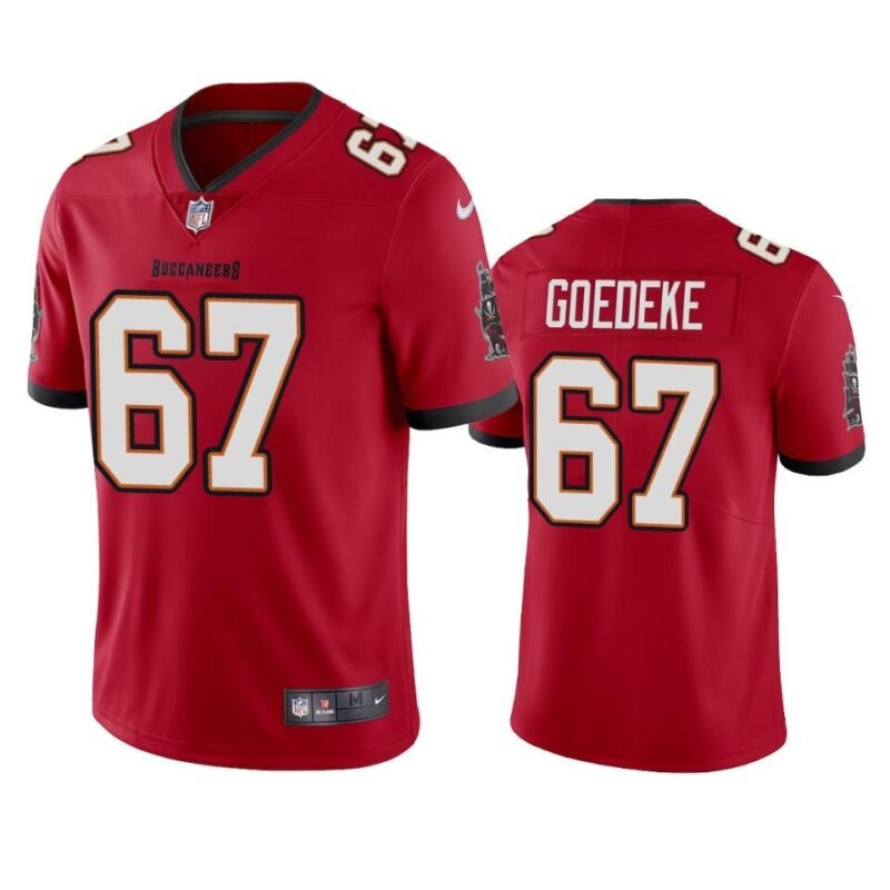 Red Tampa Bay Buccaneers #67 Luke Goedeke Vapor Untouchable Limited Stitched Jersey - TBB02