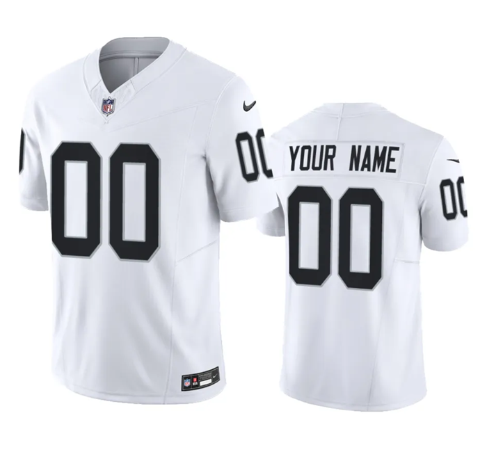 Black Las Vegas Raiders Active Player Custom 2023 F.U.S.E Vapor Untouchable Stitched Football Jersey - LVR62