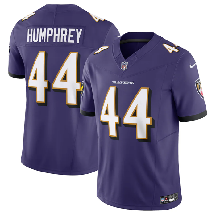 Purple Baltimore Ravens #44 Marlon Humphrey 2023 F.U.S.E Vapor Jersey - BRJ35