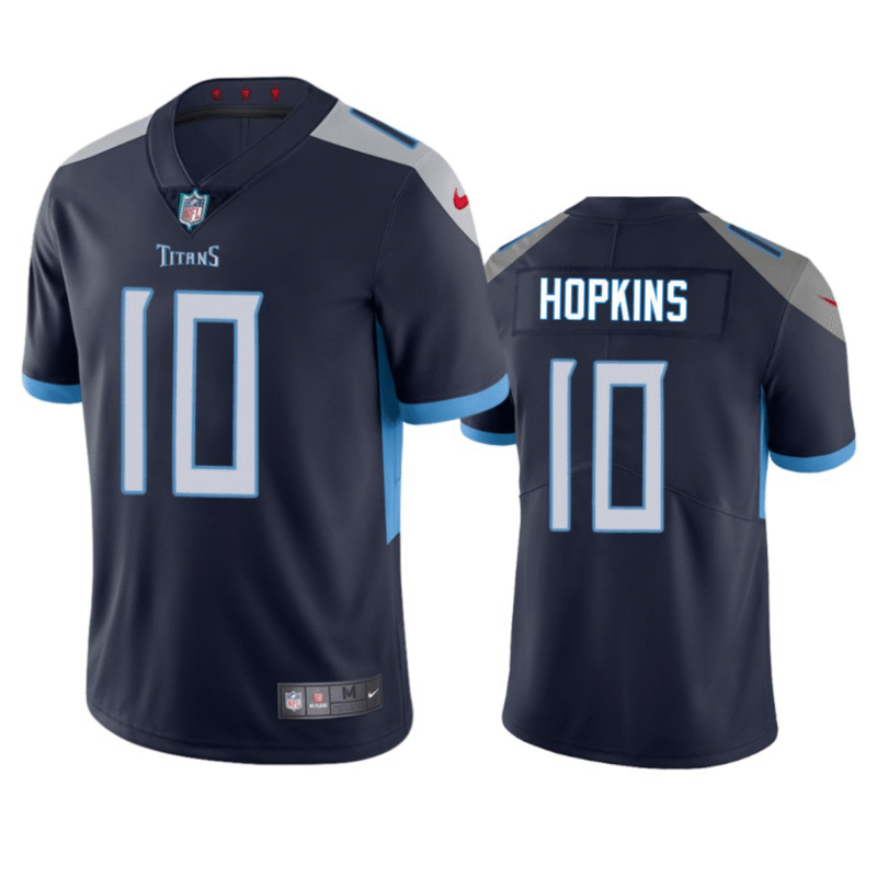 Navy Tennessee Titans #10 DeAndre Hopkins Vapor Untouchable Stitched Jersey - TNT241