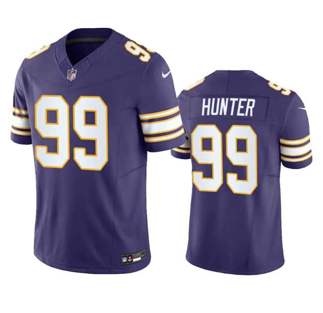 Purple Minnesota Vikings #99 Danielle Hunter 2023 F.U.S.E. Vapor Untouchable Limited Stitched Jersey - MVJ07