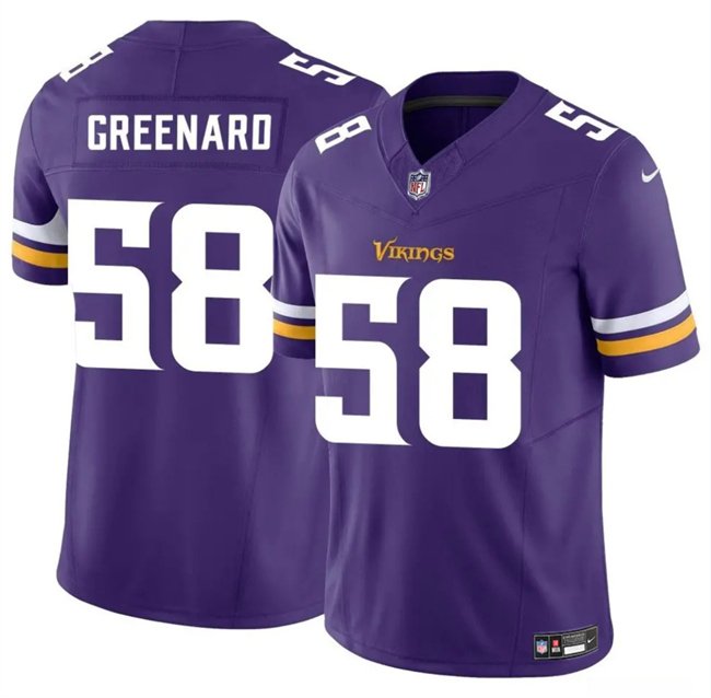 Purple Minnesota Vikings #58 Jonathan Greenard 2025 F.U.S.E. Vapor Untouchable Limited Stitched Jersey - MVJ62
