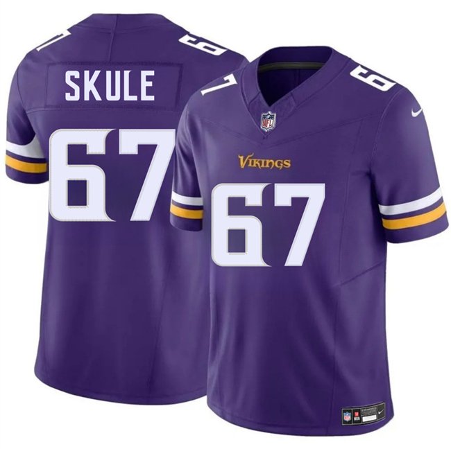 Purple Minnesota Vikings #67 Justin Skule 2025 F.U.S.E. Vapor Untouchable Limited Stitched Jersey - MVJ03