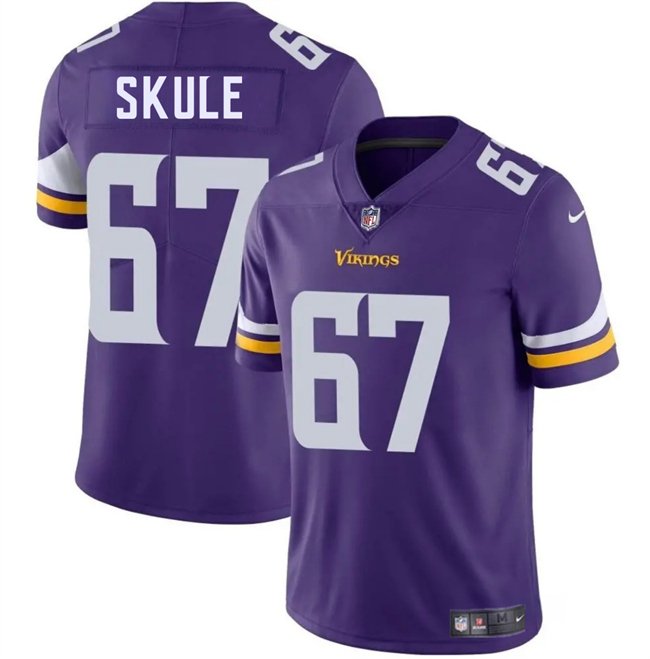 Purple Minnesota Vikings #67 Justin Skule 2025 Vapor Untouchable Limited Stitched Jersey - MVJ103