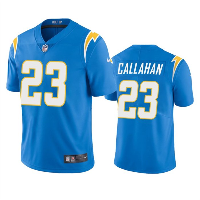 Blue Los Angeles Chargers #23 Bryce Callahan Vapor Untouchable Limited Stitched Jersey - LCJ157