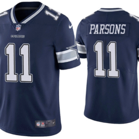Navy Dallas Cowboys #11 Micah Parsons 2021 NFL Draft Vapor Limited Stitched Jersey - DLC398