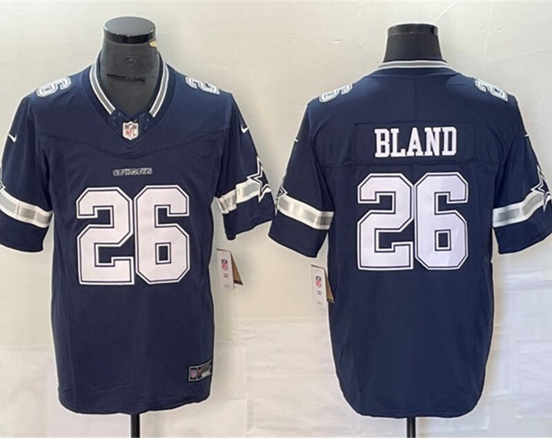 Navy Dallas Cowboys #26 DaRon Bland 2023 F.U.S.E. Vapor Untouchable Limited Stitched Football Jersey - DLC55