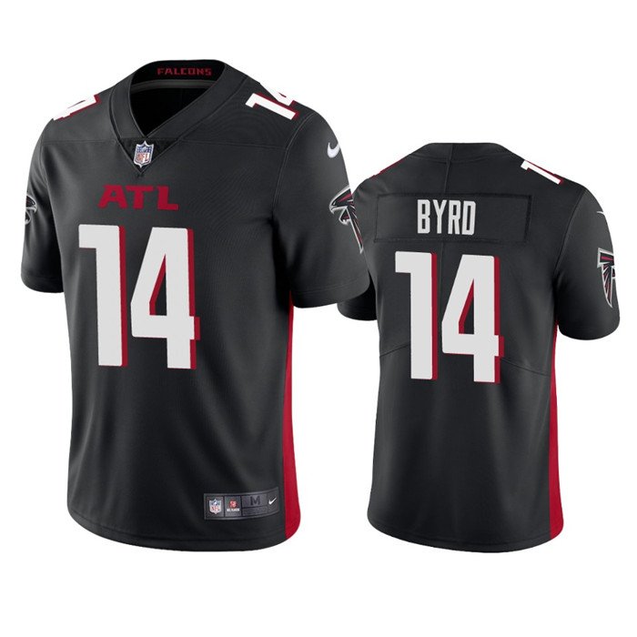 Black Atlanta Falcons #14 Damiere Byrd Vapor Untouchable Stitched Football Jersey - AFJ161