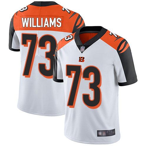 Nike Bengals #73 Jonah Williams White Stitched NFL Vapor Untouchable Limited Jersey - CCB36