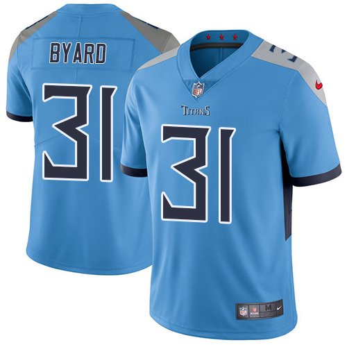 Nike Titans #31 Kevin Byard Light Blue Alternate Stitched NFL Vapor Untouchable Limited Jersey - TNT12