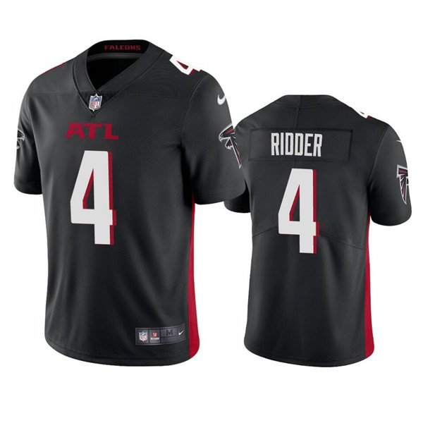Black Atlanta Falcons #4 Desmond Ridder Vapor Untouchable Limited Stitched Jersey - AFJ104