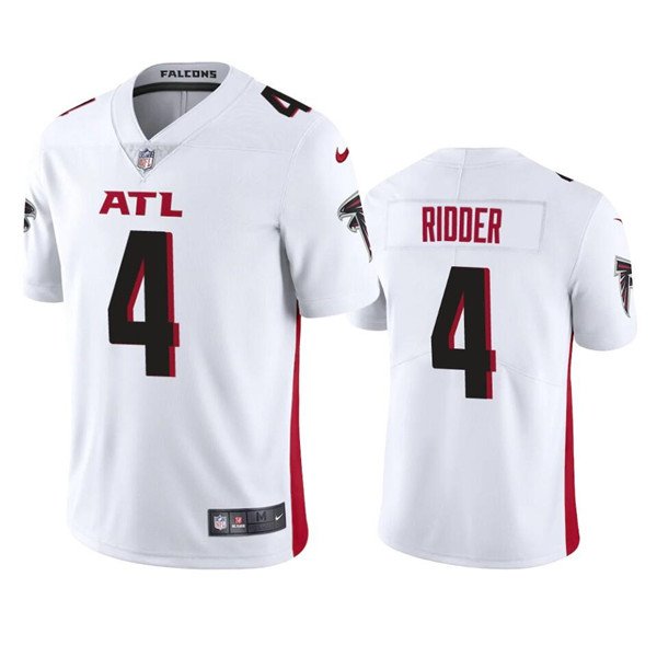 White Atlanta Falcons #4 Desmond Ridder Vapor Untouchable Limited Stitched Jersey - AFJ37