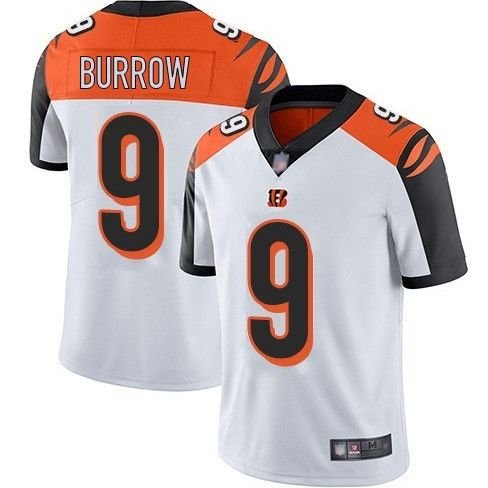 Cincinnati Bengals #9 Joe Burrow 2020 White Vapor Untouchable Limited Stitched NFL Jersey - CCB140