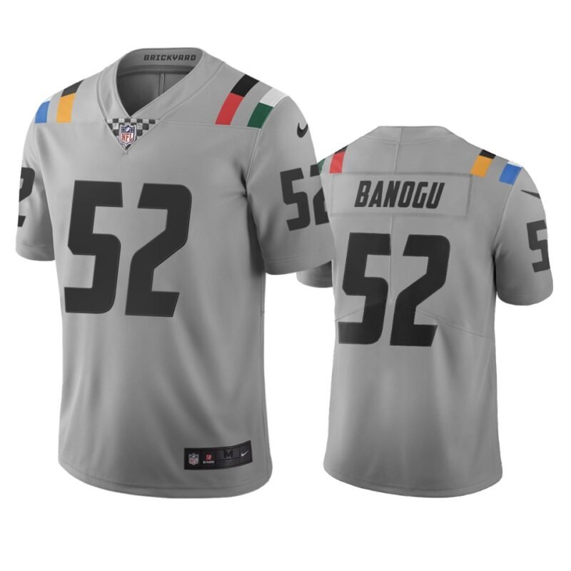 Indianapolis Colts #52 Ben Banogu Gray Vapor Limited City Edition NFL Jersey - IDC205