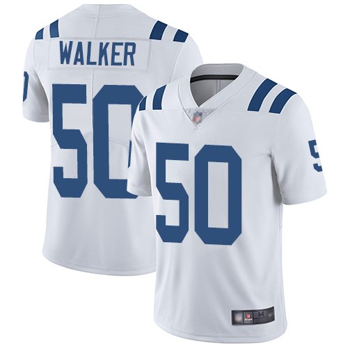 Nike Colts #50 Anthony Walker White Stitched NFL Vapor Untouchable Limited Jersey - IDC242