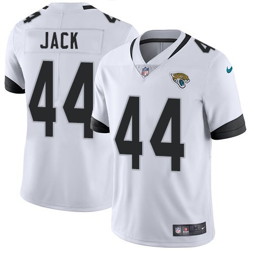 Nike Jaguars #44 Myles Jack White Stitched NFL Vapor Untouchable Limited Jersey - JVG19