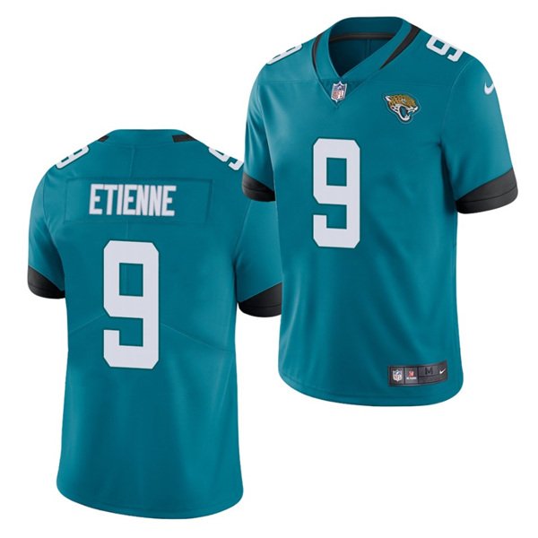 Teal Jacksonville Jaguars #9 Travis Etienne 2021 NFL Draft Vapor Untouchable Limited Stitched Jersey - JVG122