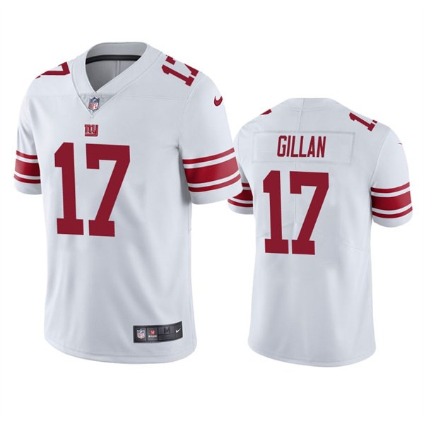 White New York Giants #17 Jamie Gillan Vapor Untouchable Limited Stitched Jersey - NYG277