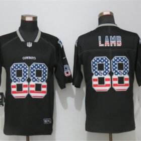 Dallas Cowboys #88 CeeDee Lamb 2020 Black Vapor Untouchable Limited Stitched NFL Jersey - DLC197