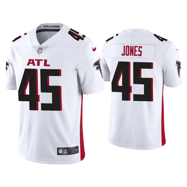 Atlanta Falcons #45 Deion Jones 2020 White Vapor Untouchable Limited Stitched NFL Jersey - AFJ193