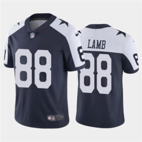 Dallas Cowboys #88 CeeDee Lamb 2020 Navy Thanksgiving Vapor Untouchable Limited Stitched NFL Jersey - DLC123