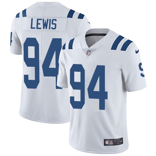 Nike Colts #94 Tyquan Lewis White Stitched NFL Vapor Untouchable Limited Jersey - IDC135
