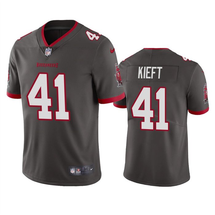 Grey Tampa Bay Buccaneers #41 Ko Kieft Vapor Untouchable Limited Stitched Jersey - TBB33