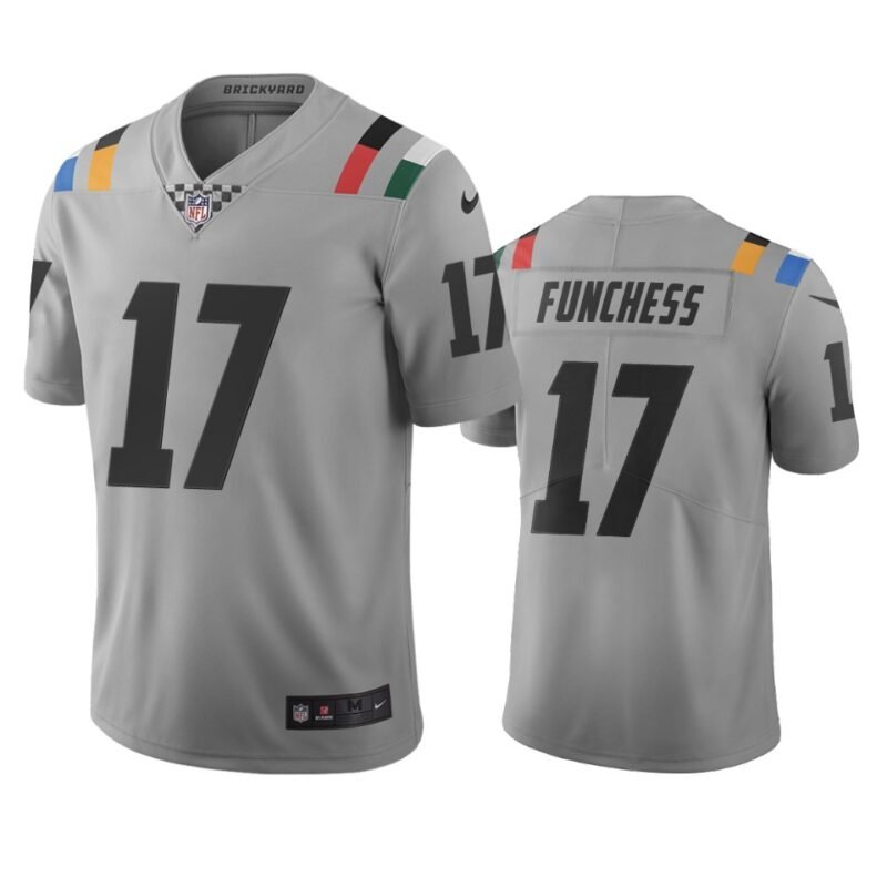 Indianapolis Colts #17 Devin Funchess Gray Vapor Limited City Edition NFL Jersey - IDC213