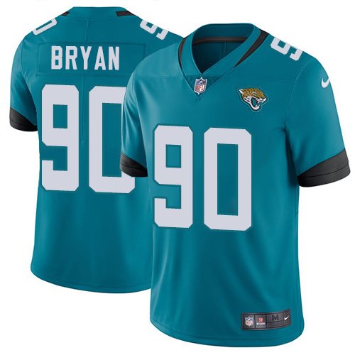 Nike Jaguars #90 Taven Bryan Teal Green Alternate Stitched NFL Vapor Untouchable Limited Jersey - JVG80