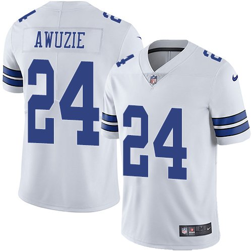 Nike Cowboys #24 Chidobe Awuzie White Stitched NFL Vapor Untouchable Limited Jersey - DLC262