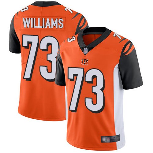 Nike Bengals #73 Jonah Williams Orange Alternate Stitched NFL Vapor Untouchable Limited Jersey - CCB181