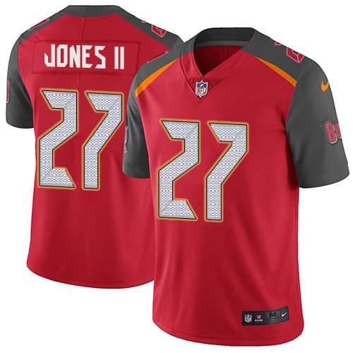 Nike Buccaneers #27 Ronald Jones II Red Team Color Stitched NFL Vapor Untouchable Limited Jersey - TBB162