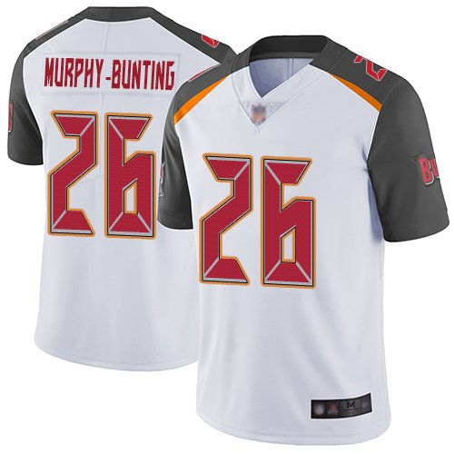 Nike Buccaneers #26 Sean Murphy-Bunting White Stitched NFL Vapor Untouchable Limited Jersey - TBB49