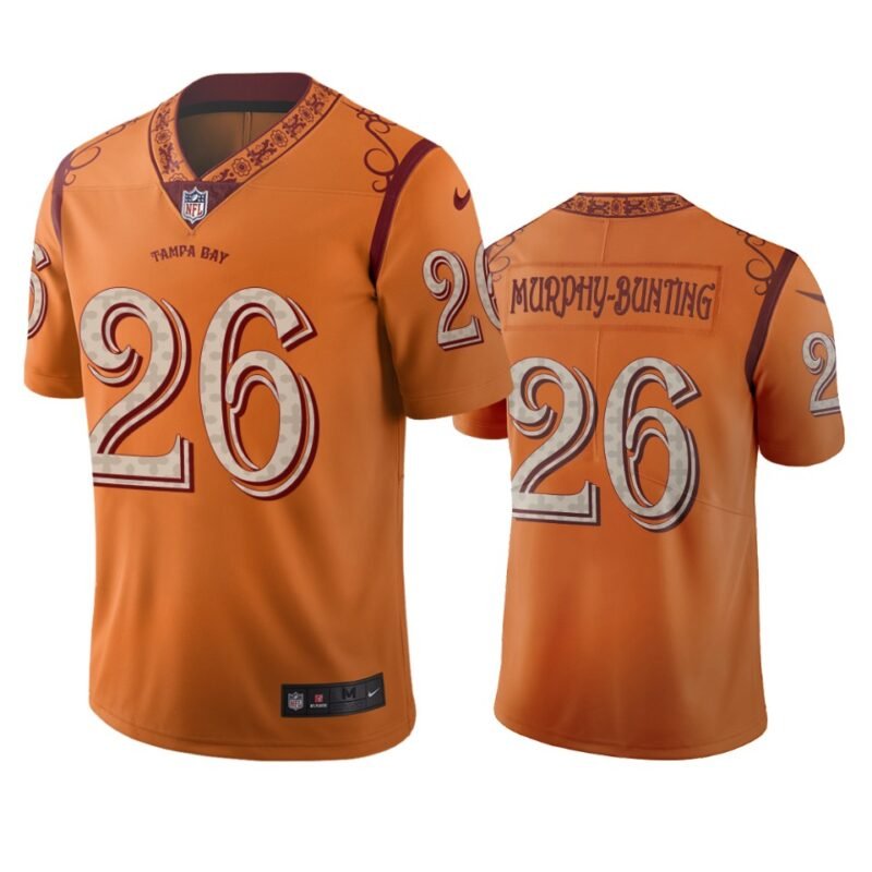 Tampa Bay Buccaneers #26 Sean Murphy-Bunting Orange Vapor Limited City Edition Jersey - TBB36