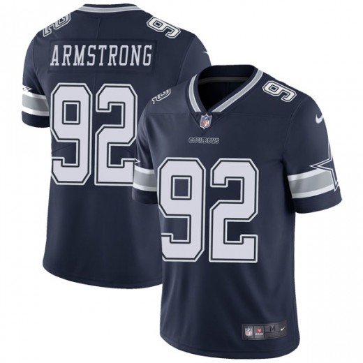 Nike Cowboys #92 Dorance Armstrong Navy Blue Team Color Stitched NFL Vapor Untouchable Limited Jersey - DLC36