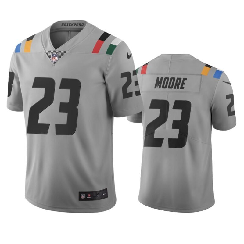Indianapolis Colts #23 Kenny Moore Gray Vapor Limited City Edition NFL Jersey - IDC200