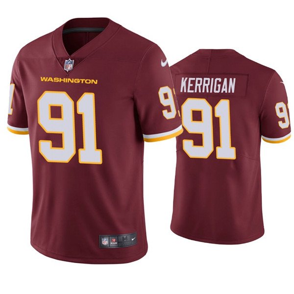 Washington Football Team Red #91 Ryan Kerrigan Vapor Untouchable Limited Stitched Jersey - WAC67