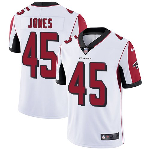 Nike Falcons #45 Deion Jones White Stitched NFL Vapor Untouchable Limited Jersey - AFJ09