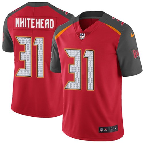Nike Buccaneers #31 Jordan Whitehead Red Team Color Stitched NFL Vapor Untouchable Limited Jersey - TBB155