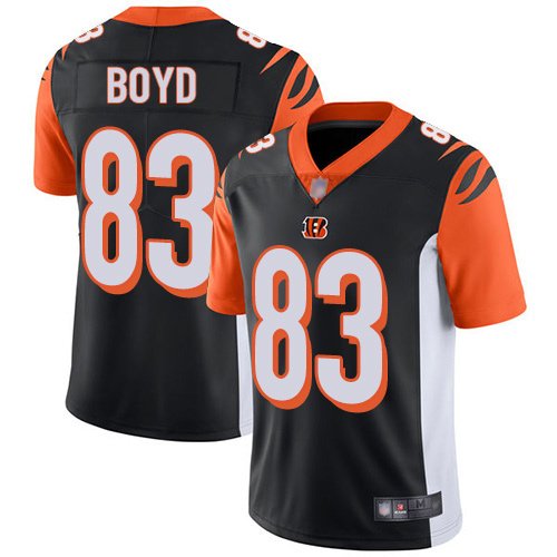 Cincinnati Bengals #83 Tyler Boyd  2020 Black Vapor Untouchable Limited Stitched NFL Jersey - CCB117