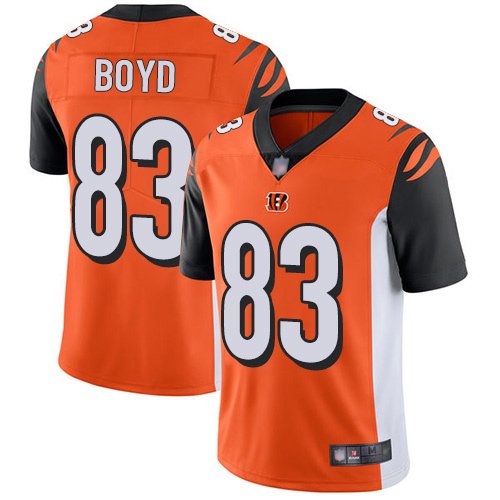 Cincinnati Bengals #83 Tyler Boyd  2020 Orange Vapor Untouchable Limited Stitched NFL Jersey - CCB202