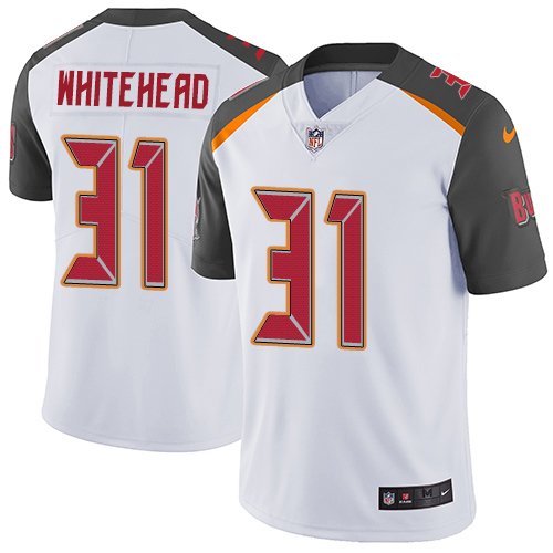 Nike Buccaneers #31 Jordan Whitehead White Stitched NFL Vapor Untouchable Limited Jersey - TBB60