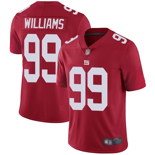 Nike Giants #99 Leonard Williams Red Alternate Stitched NFL Vapor Untouchable Limited Jersey - NYG37