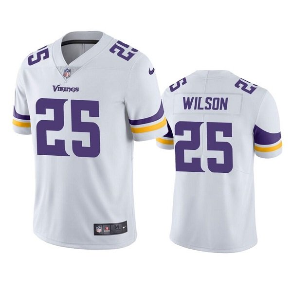 White Minnesota Vikings #25 Albert Wilson Vapor Untouchable Stitched Jersey - MVJ08