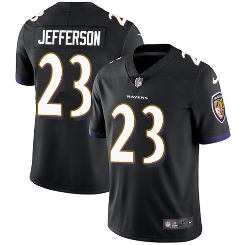 Nike Ravens #23 Tony Jefferson Black Alternate Stitched NFL Vapor Untouchable Limited Jersey - BRJ199