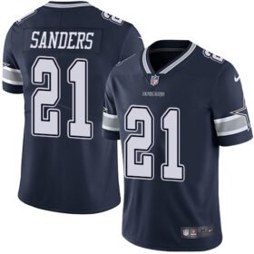 Dallas Cowboys Navy #21 Deion Sanders Vapor Untouchable Limited Stitched Jersey - DLC249