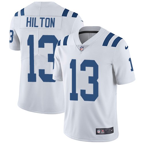 Nike Colts #13 T.Y. Hilton White Stitched NFL Vapor Untouchable Limited Jersey - IDC114