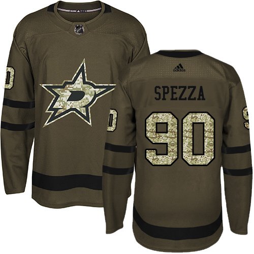 Adidas Stars #90 Jason Spezza Green Salute to Service Stitched NHL Jersey - DLS220